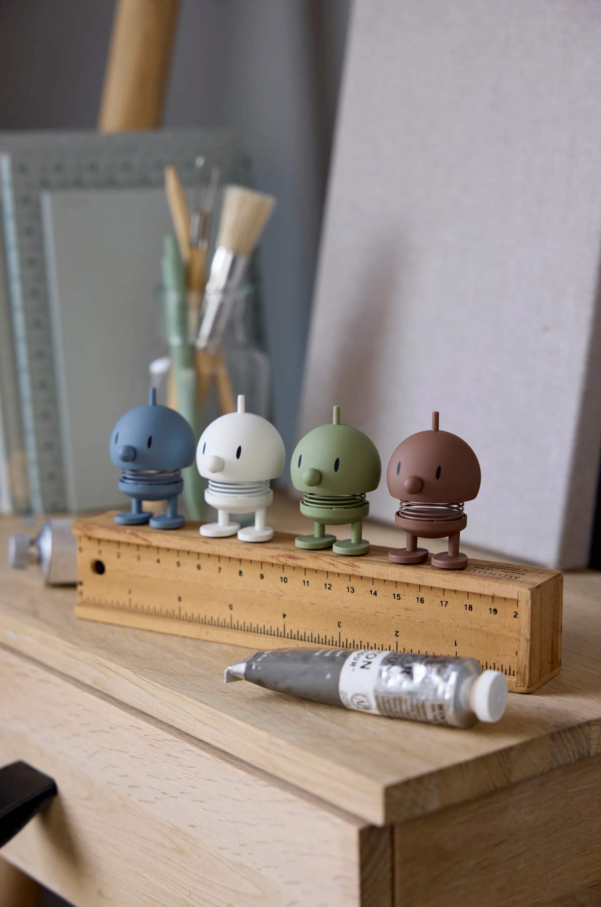 Hoptimist Bumble-figuur XS, Sky Hoptimist