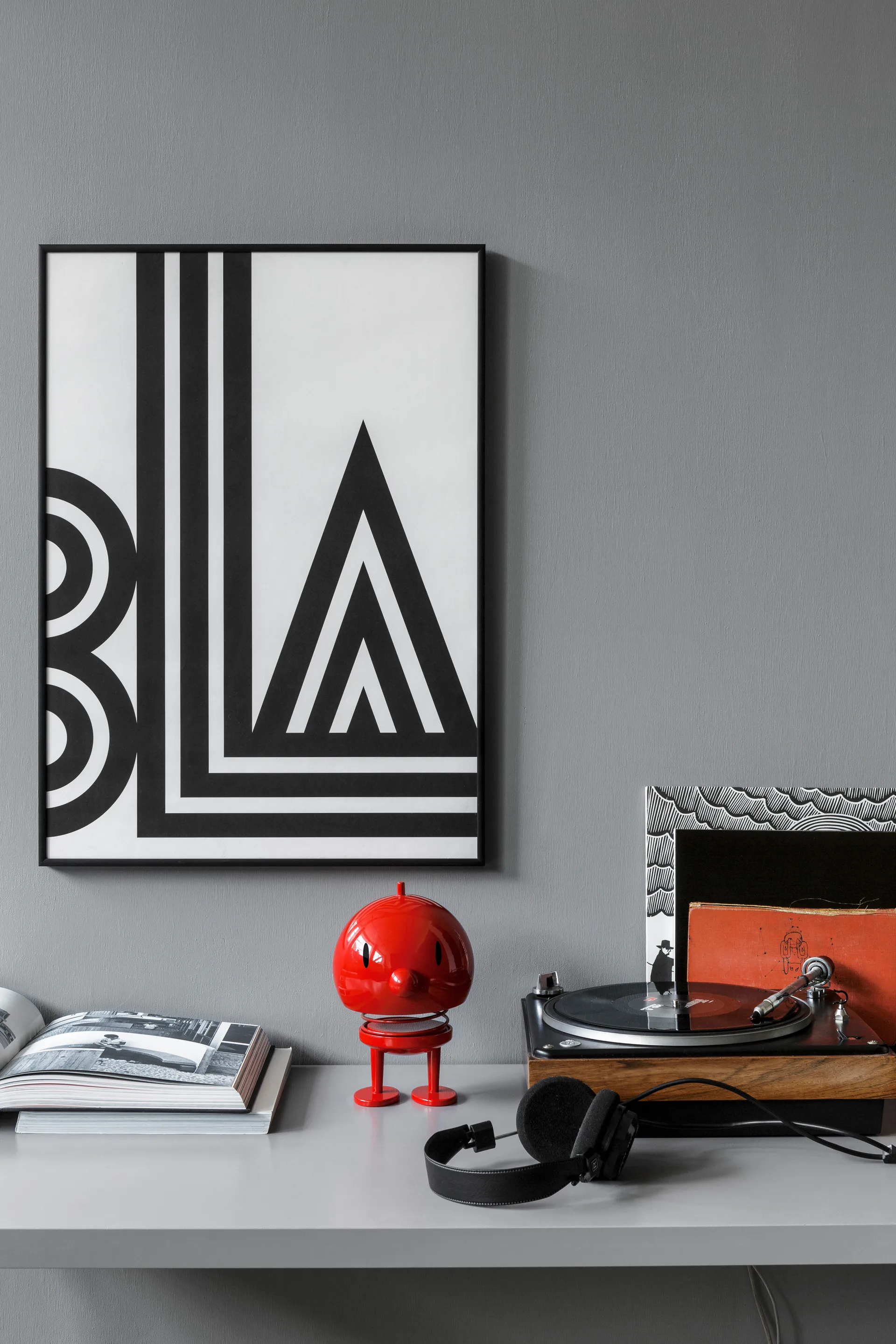 Hoptimist Bumble L figuur, Red Hoptimist