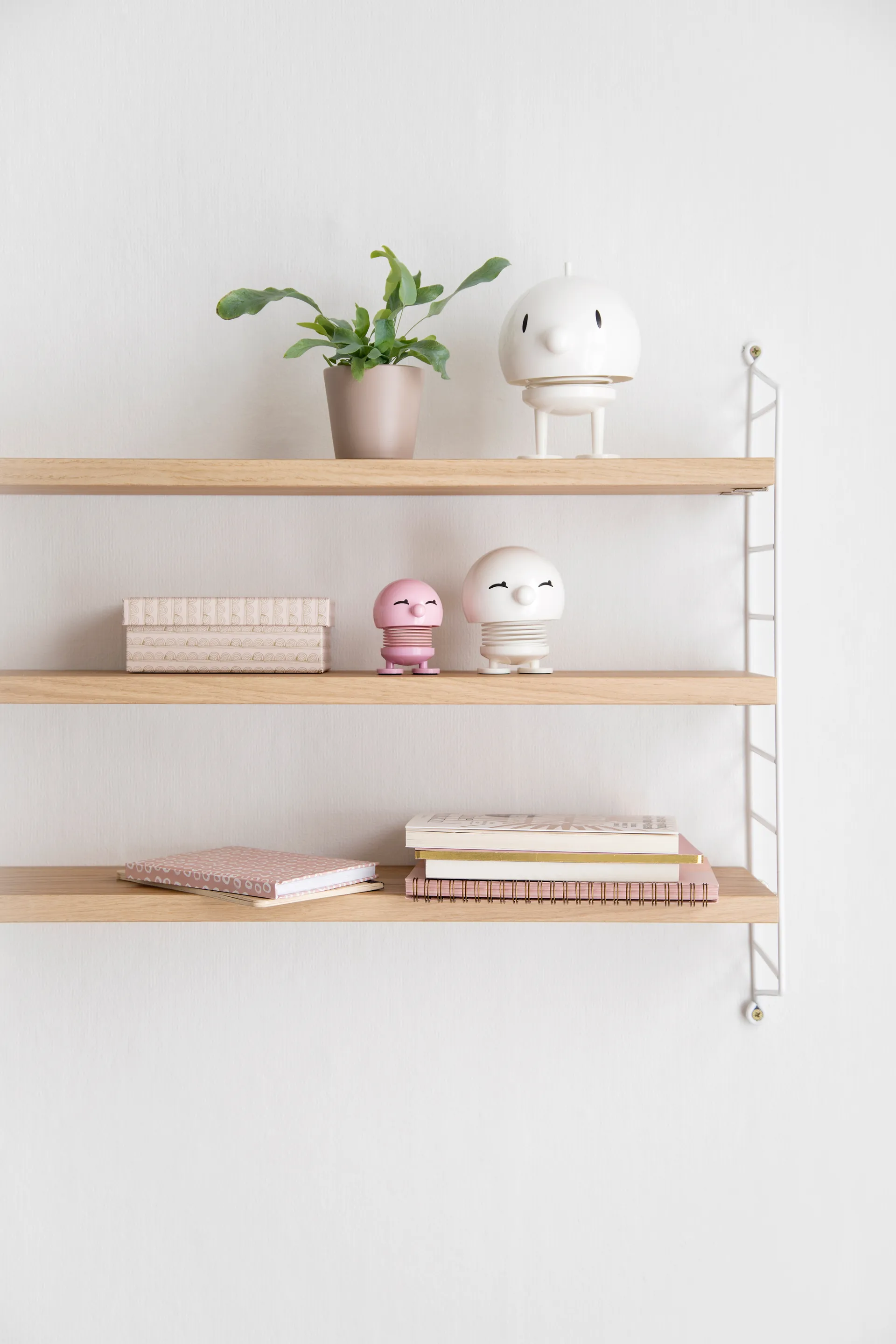 Hoptimist Bumble L figuur, White Hoptimist