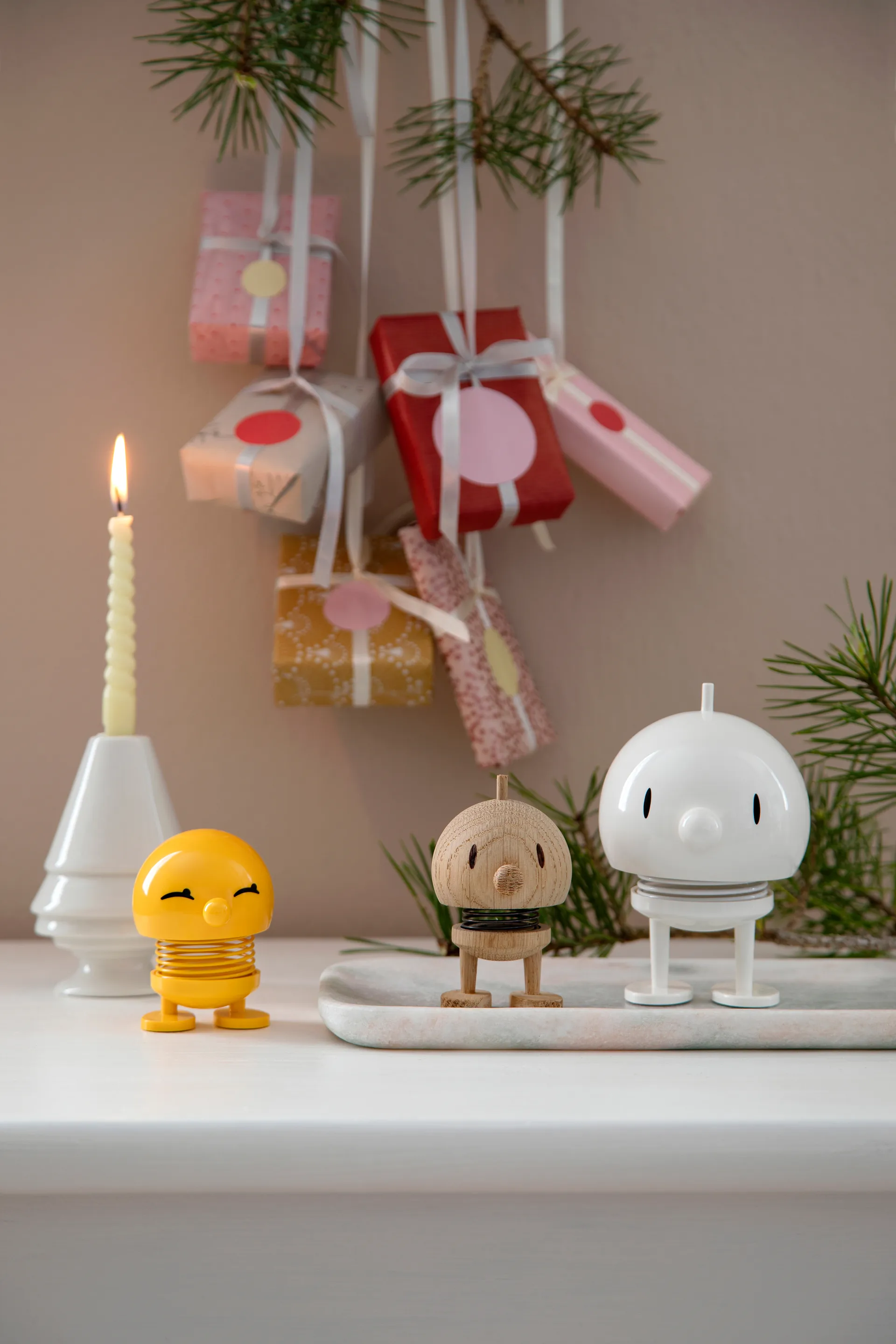 Hoptimist Bumble M figuur, Raw oak Hoptimist