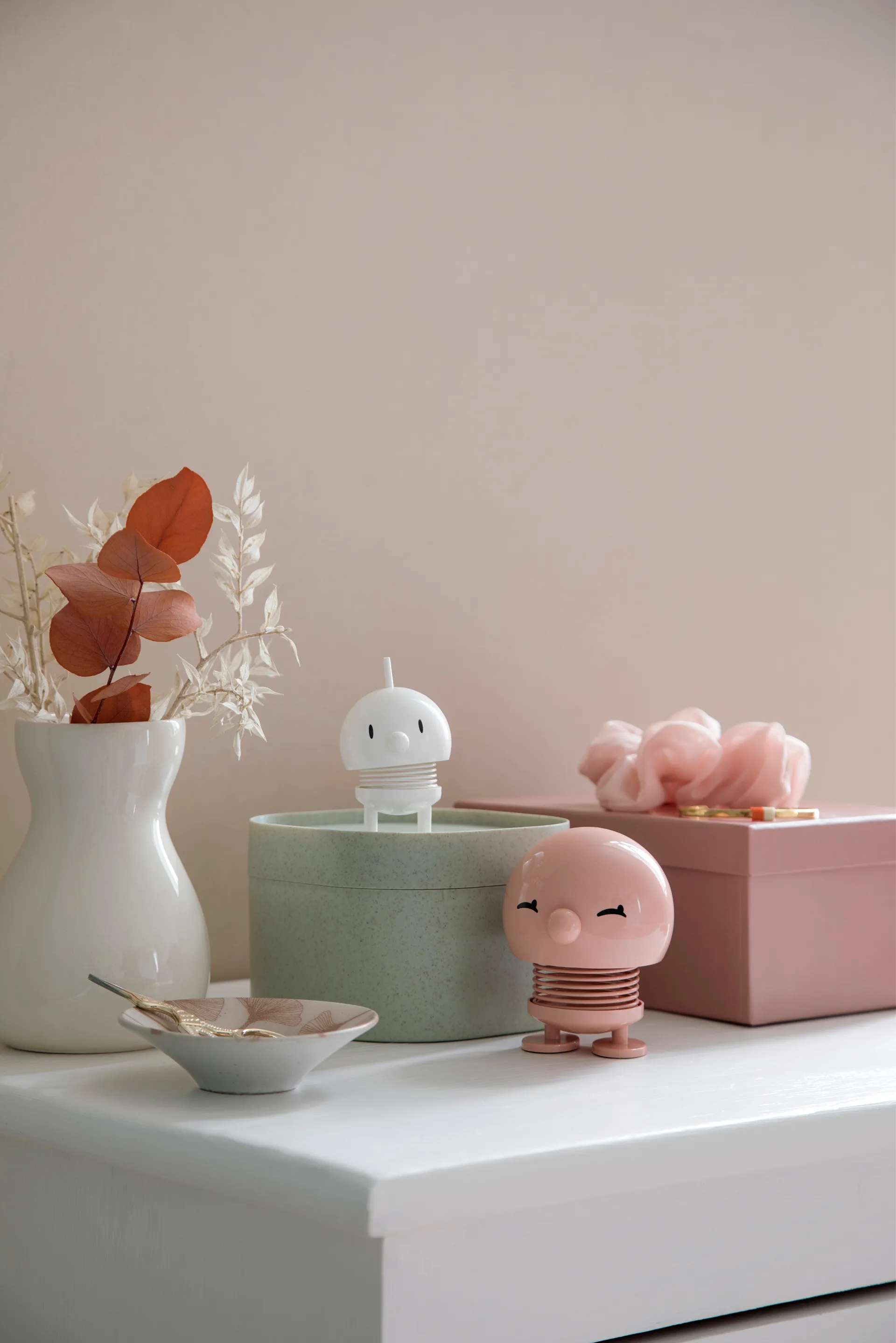 Hoptimist Bumble S figuur, White Hoptimist