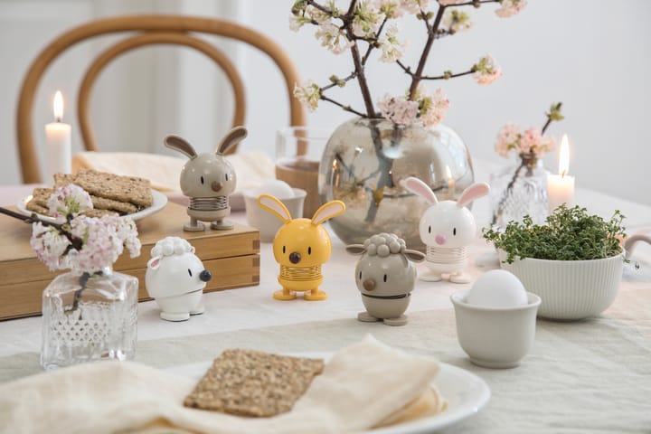 Hoptimist Bunny figuur 9 cm, White Hoptimist
