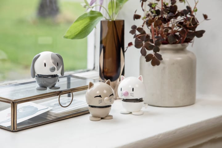 Hoptimist Cat figuur 7,3 cm, Latte Hoptimist