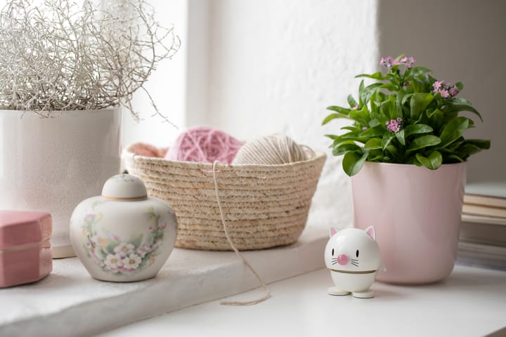 Hoptimist Cat figuur 7,3 cm, White Hoptimist