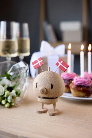 Hoptimist Celebration Bumble figuur - M, raw oak - Hoptimist