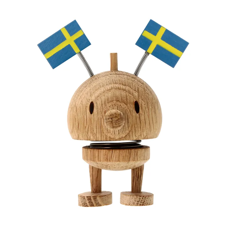Hoptimist Celebration Bumble figuur - S, raw oak, Sweden - Hoptimist