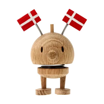 Hoptimist Celebration Bumble figuur - S, raw oak - Hoptimist