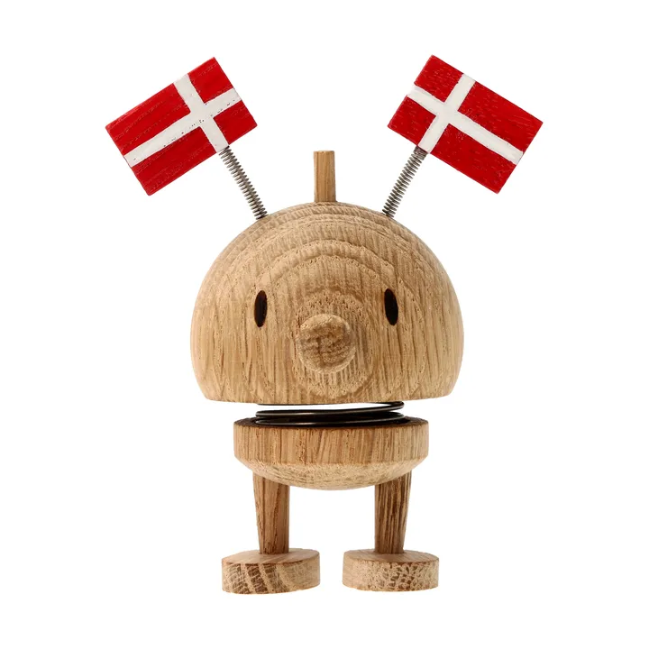 Hoptimist Celebration Bumble figuur - S, raw oak - Hoptimist