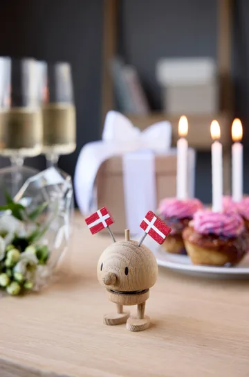 Hoptimist Celebration Bumble figuur - S, raw oak - Hoptimist