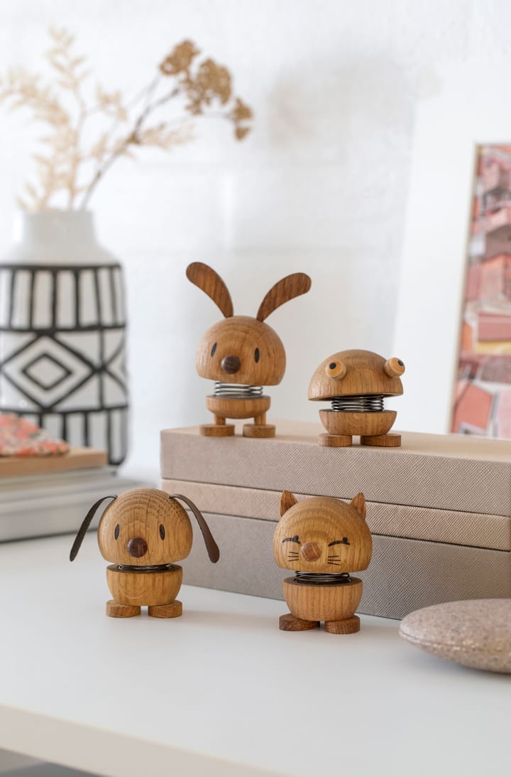 Hoptimist Dog S figuur, Oak Hoptimist