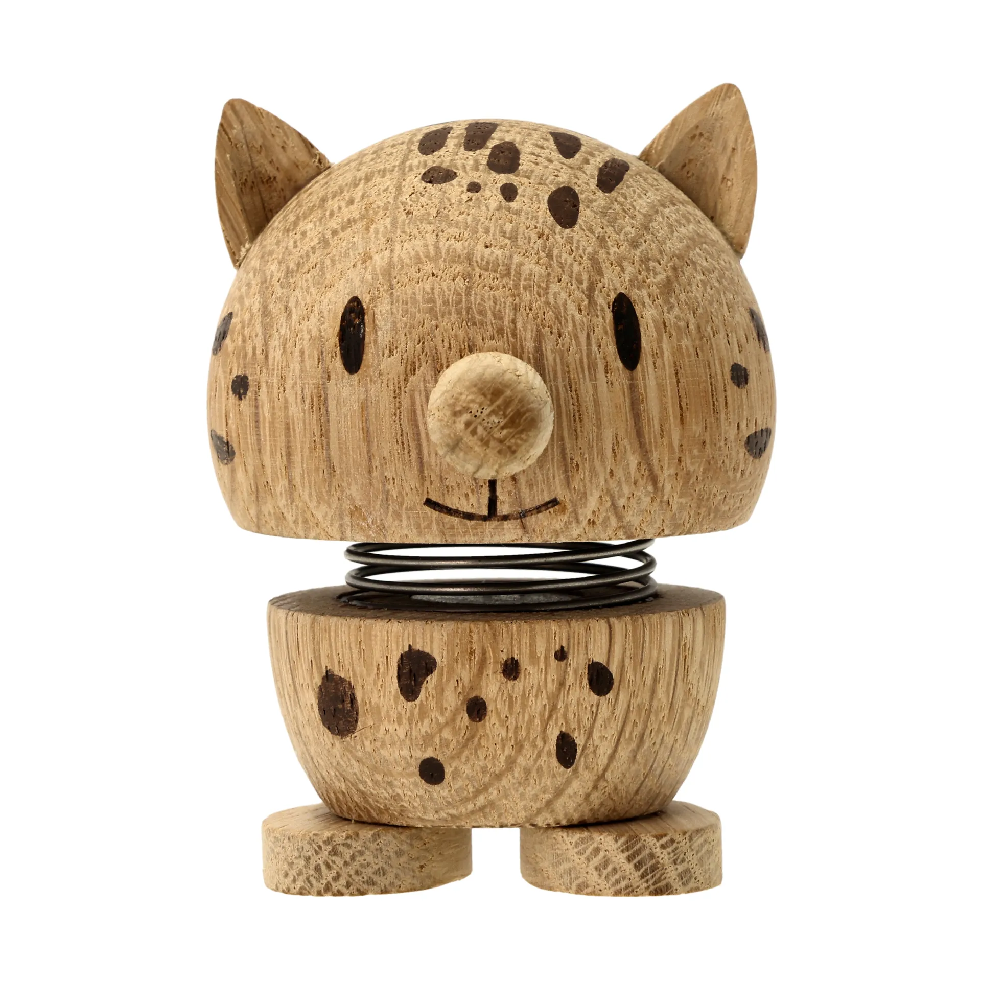 Hoptimist figuur S, Leopard, oak Hoptimist