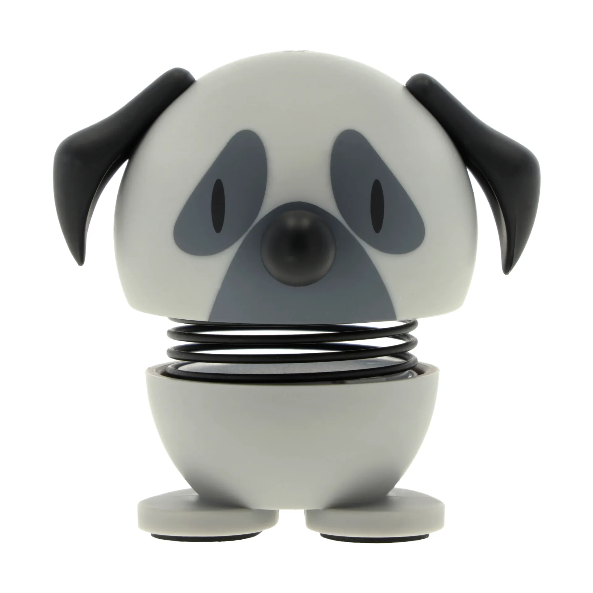 Hoptimist figuur XS, Pug, grey Hoptimist