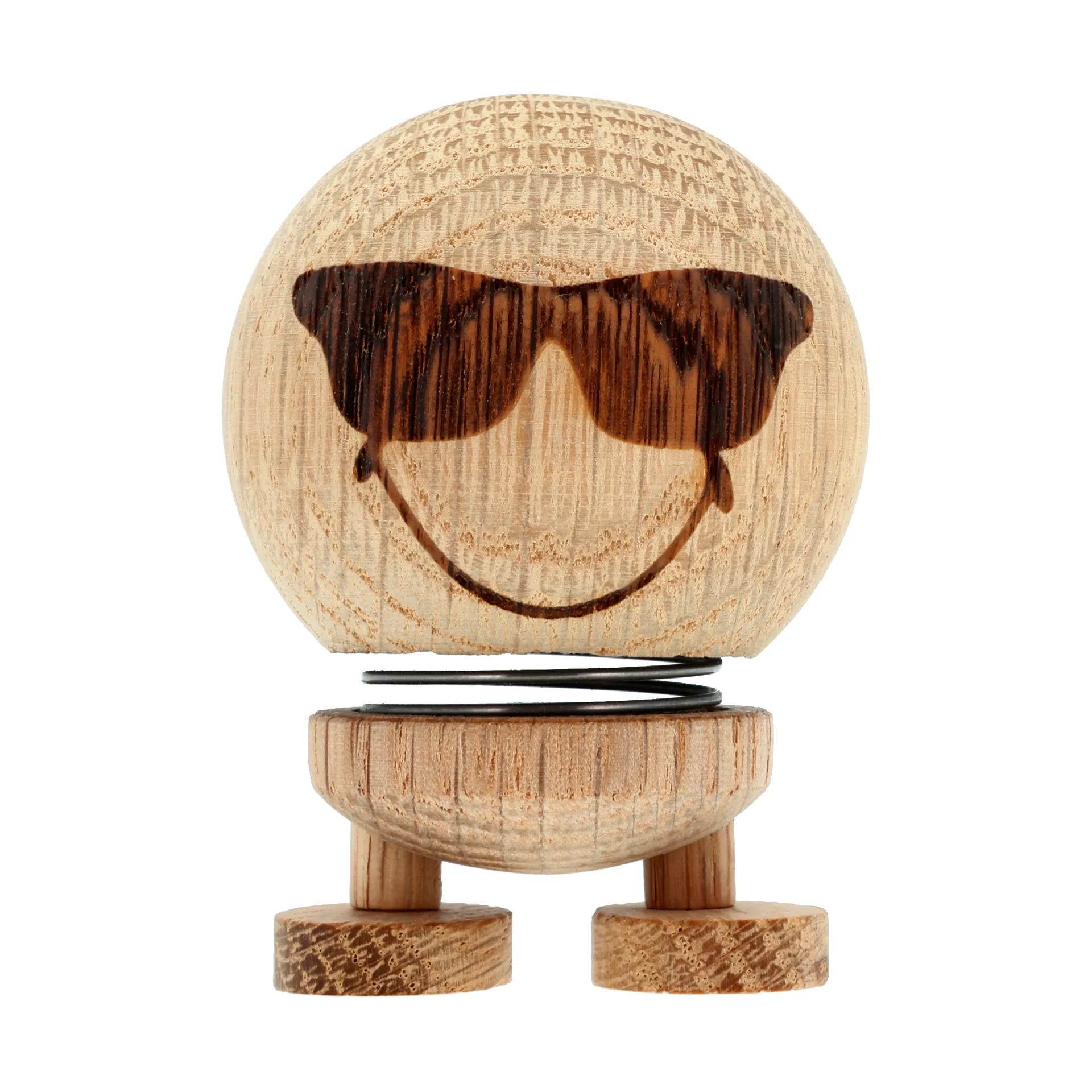 Hoptimist Smiley Cool S figuur, Raw oak Hoptimist
