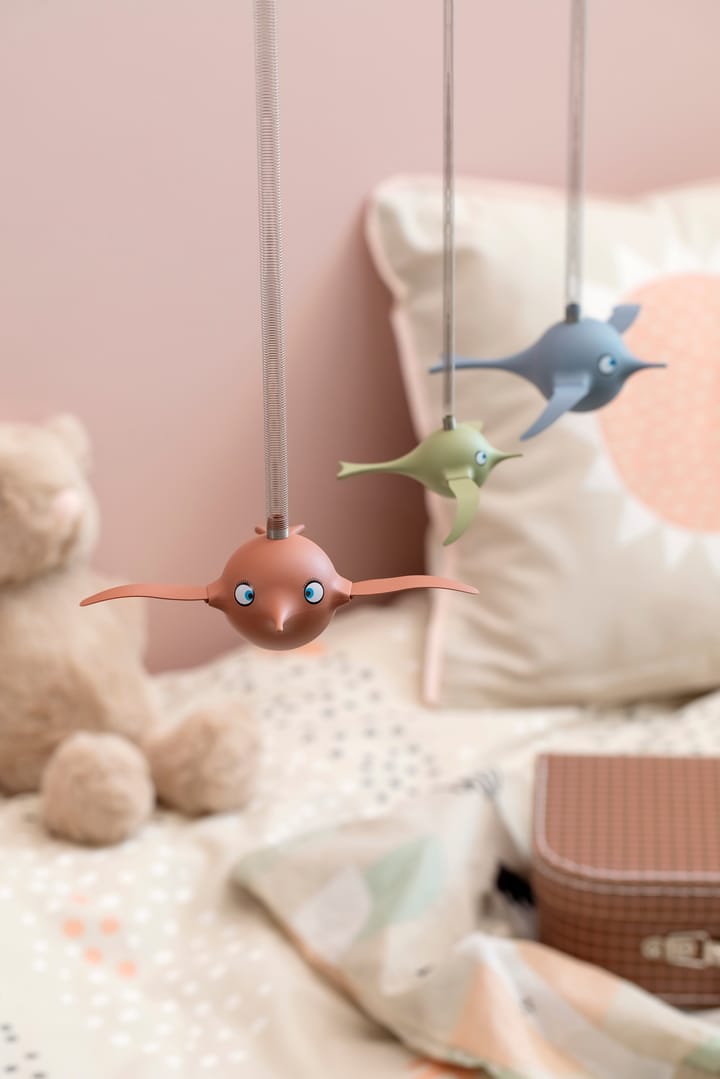 Hoptimist Soft Birdie M mobiel, Ruby Hoptimist