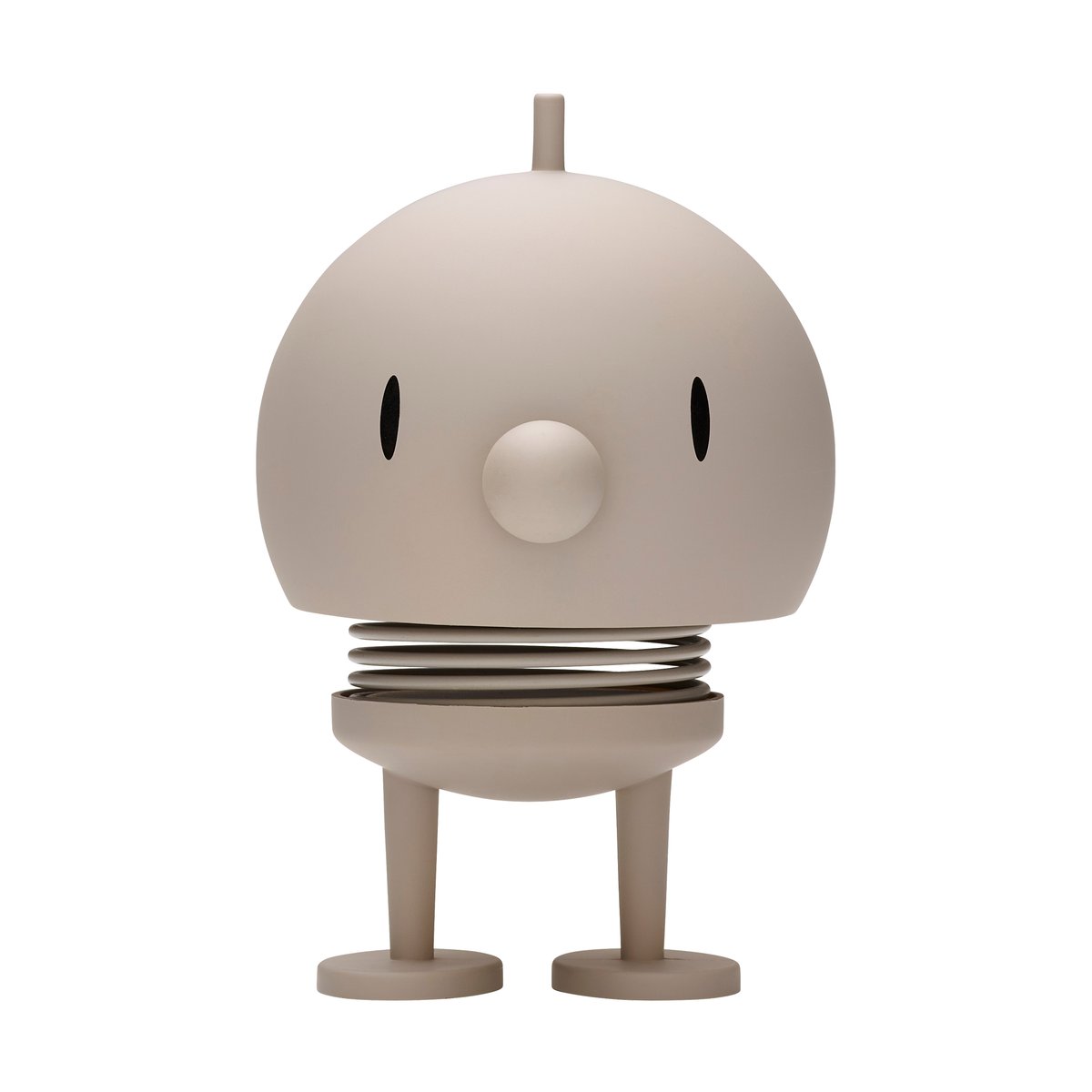 Hoptimist Soft Bumble M figuur Ash | Scandinavisch Interieur | Houten beelden | Grijs