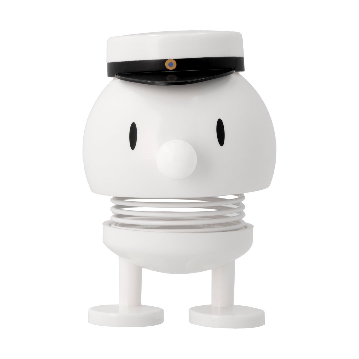 Hoptimist Zweedse Student Bumble S figuur White | Scandinavisch Interieur | Houten beelden | Wit