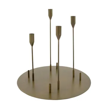 Advent kandelaar Ø40 cm - Antiek messing - House Doctor