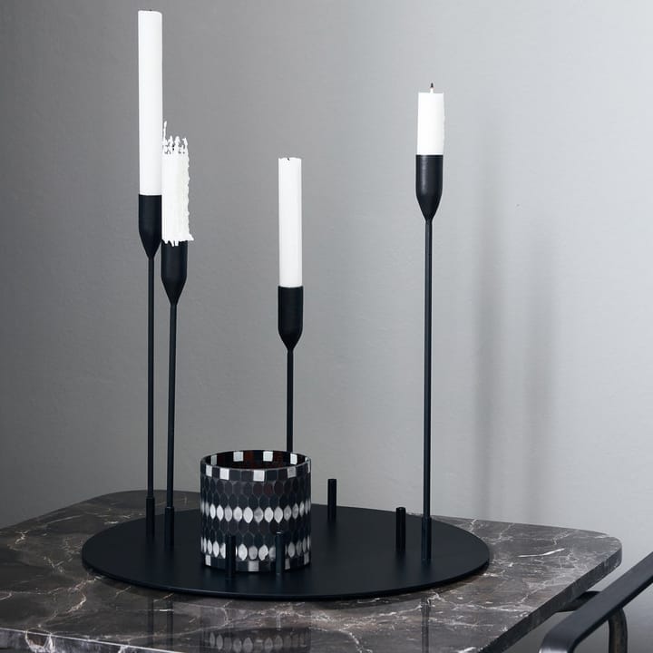 Advent kandelaar Ø40 cm, Zwart House Doctor