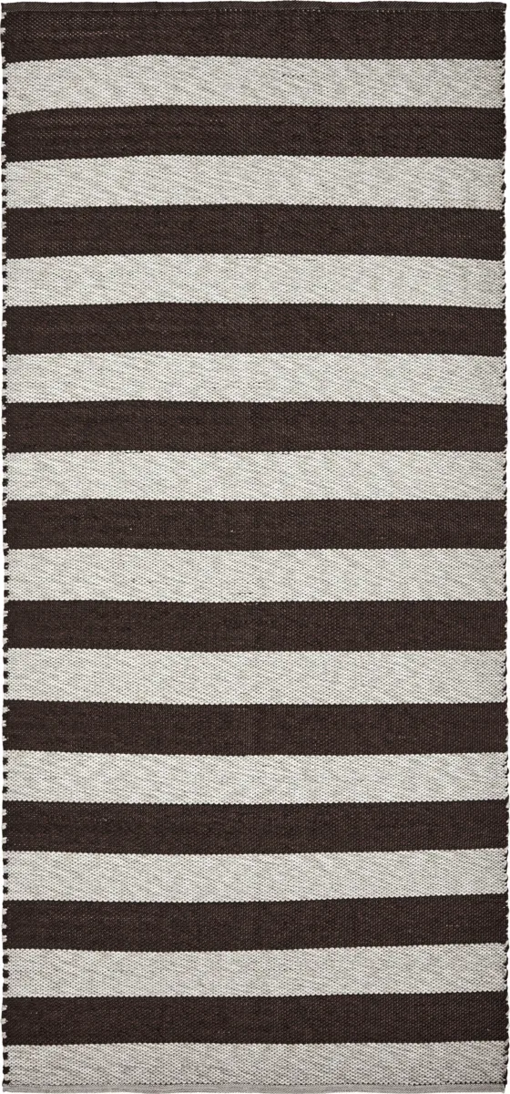 Alfo loper 90x200 cm, Bruin-wit House Doctor