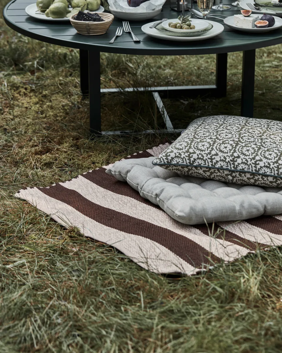 Alfo loper 90x200 cm, Bruin-wit House Doctor