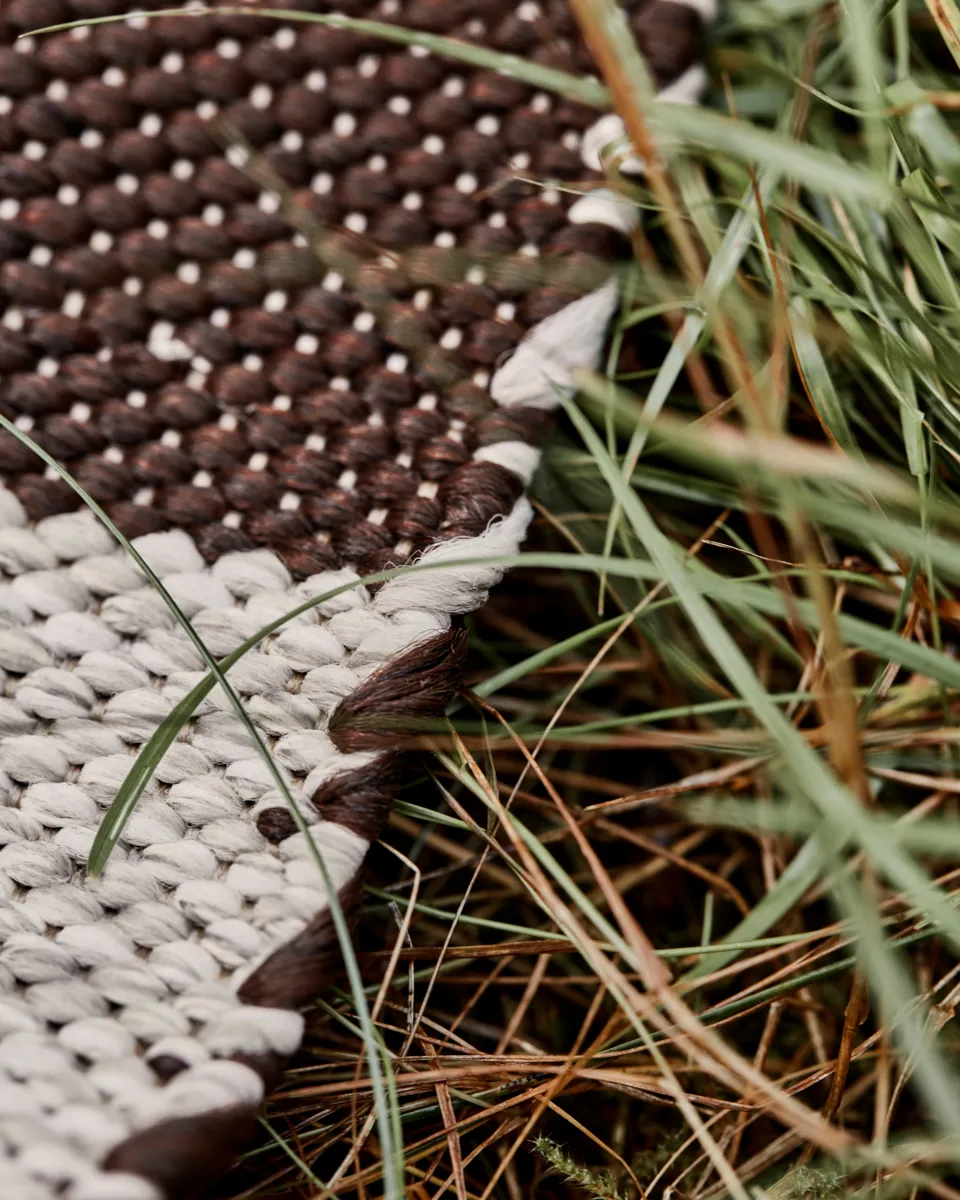 Alfo loper 90x200 cm, Bruin-wit House Doctor