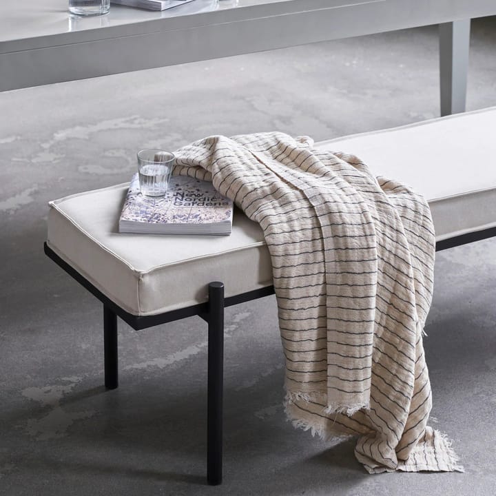Alice stripe plaid 140x200 cm, Donkergrijs House Doctor