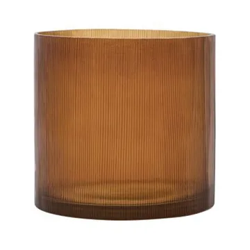 Amka waxinelichtjeshouder Ø10 cm - Amber - House Doctor