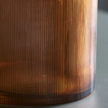 Amka waxinelichtjeshouder Ø10 cm - Amber - House Doctor