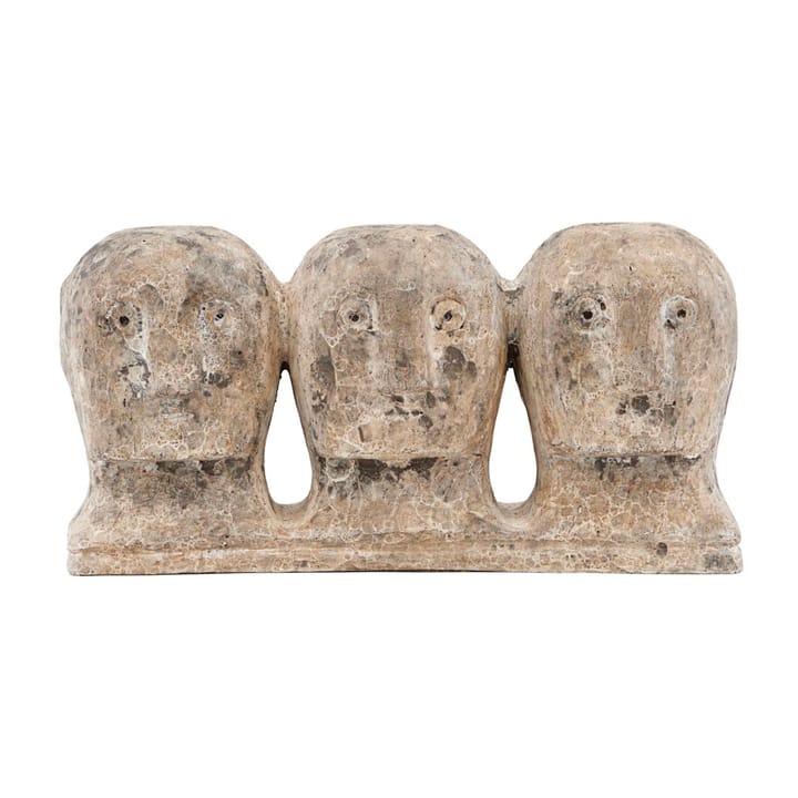 Ancient head decoratie, Grijsbruin House Doctor