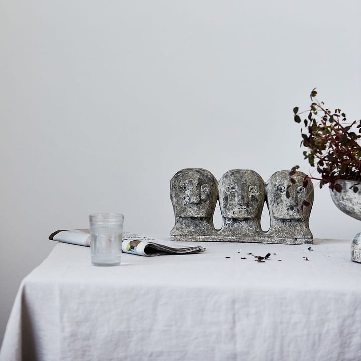 Ancient head decoratie, Grijsbruin House Doctor