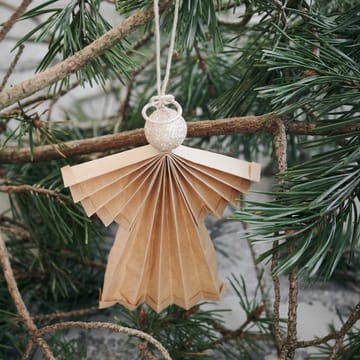 Angel kerstdecoratie natuur - 24 cm - House Doctor