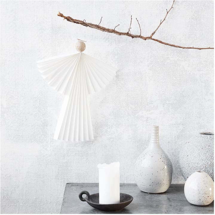 Angel kersthanger wit, 36 cm House Doctor