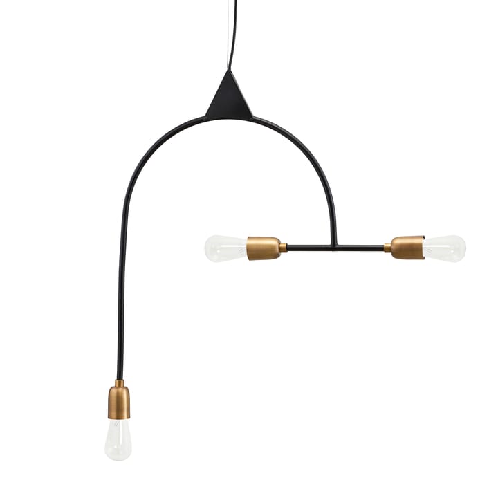 Arch plafondlamp - Zwart- messing - House Doctor