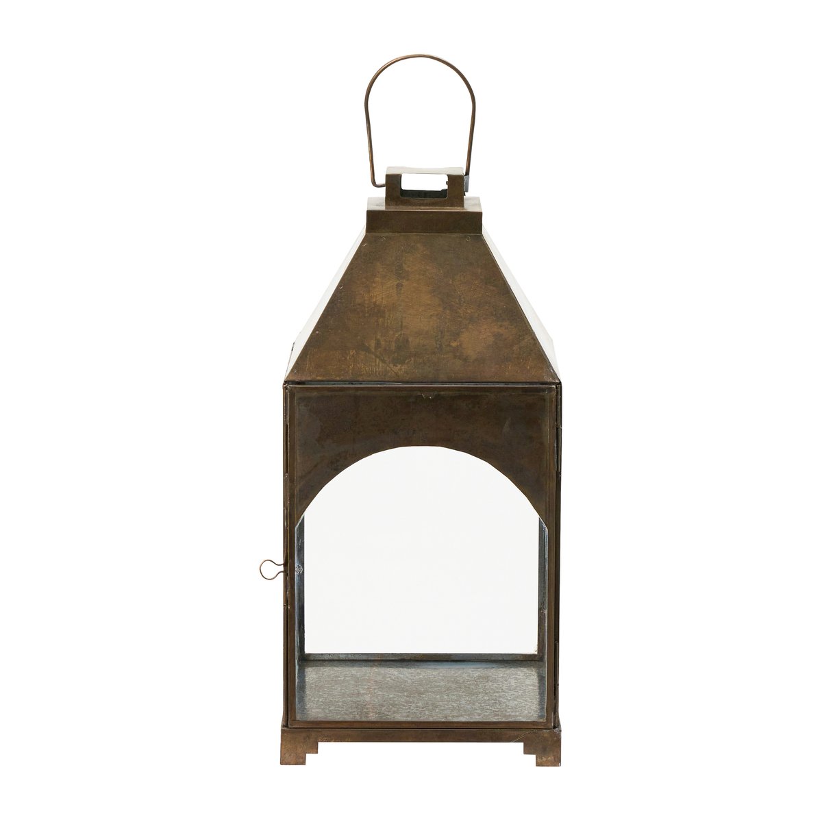 House Doctor Arch windlicht antiek messing 38 cm | Scandinavisch Interieur | Kaarsenhouders & kaarsenborden | Goudkleurig