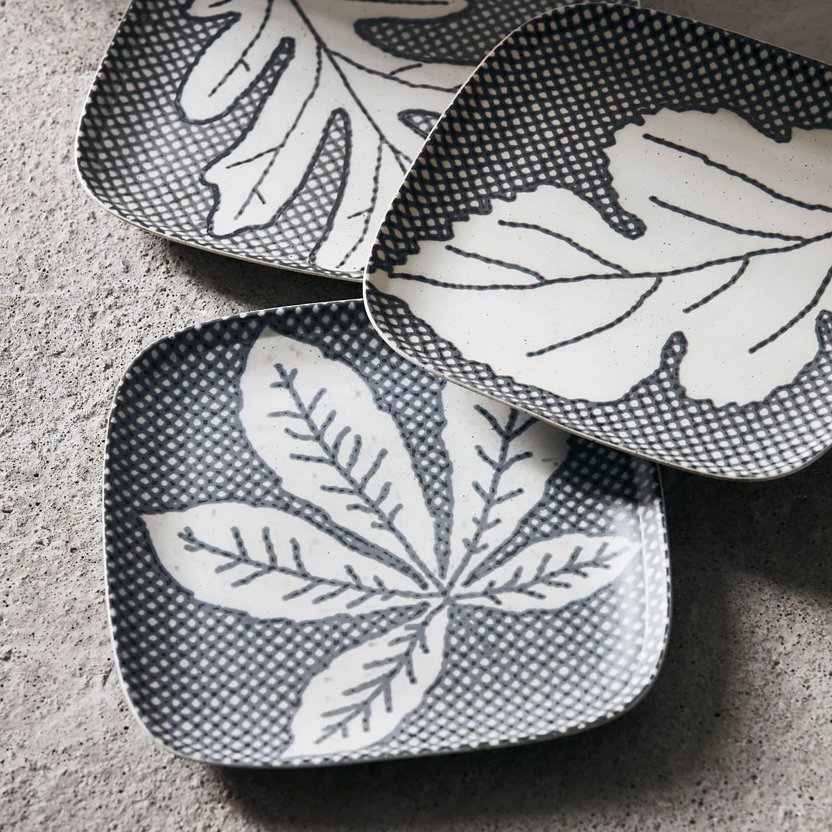 Ash bord 21,6 cm, Grijs-blauw House Doctor