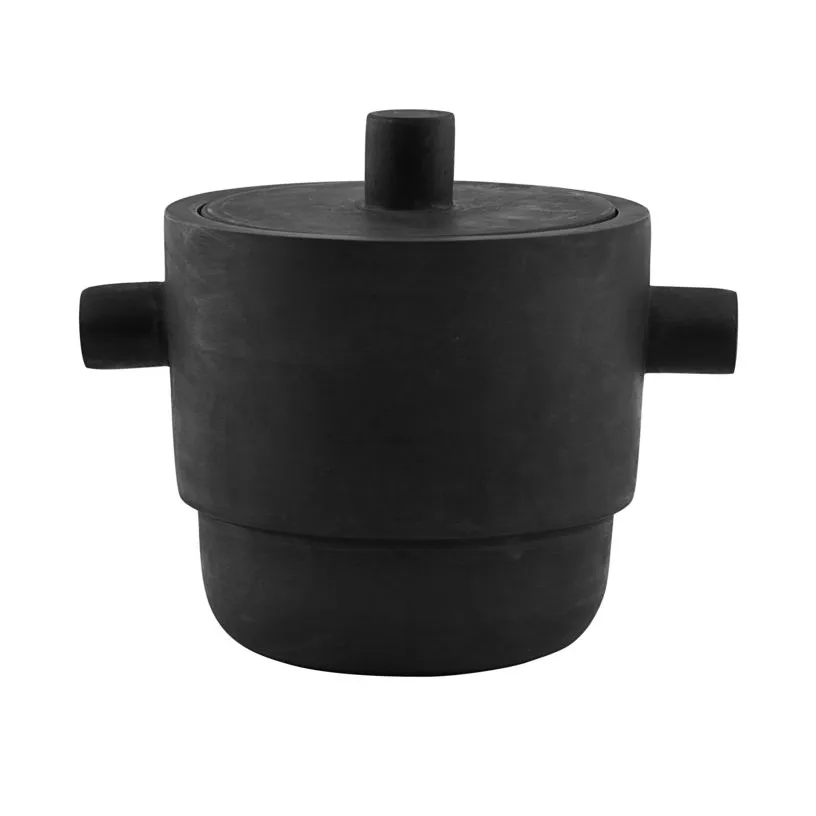 Ask ijsemmer 17 cm, Zwart House Doctor