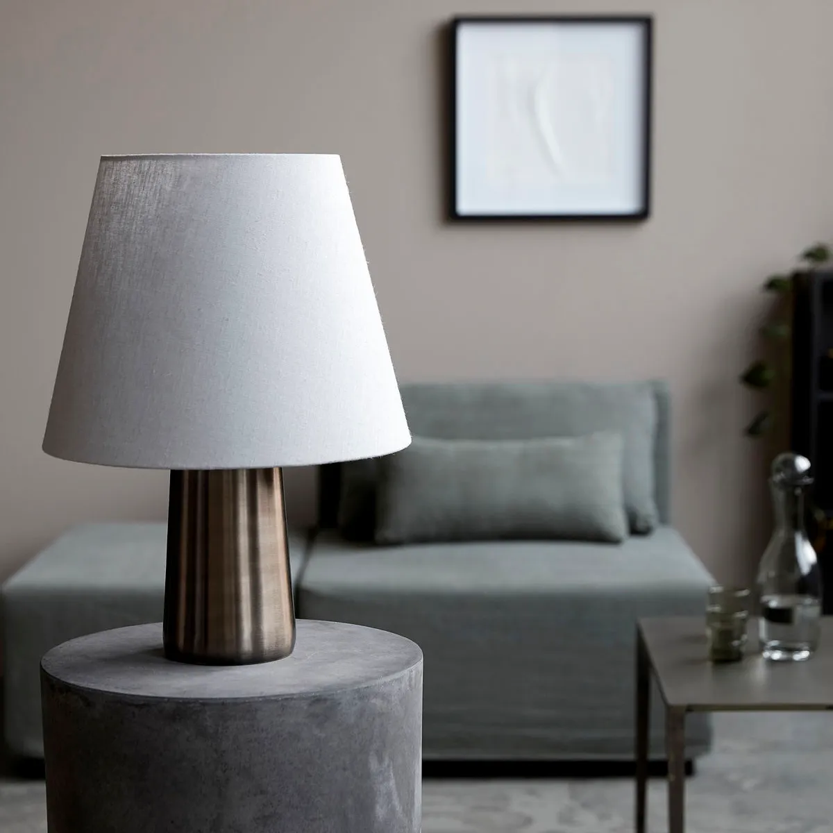 Bakora lampvoet 30 cm, Ijzer House Doctor