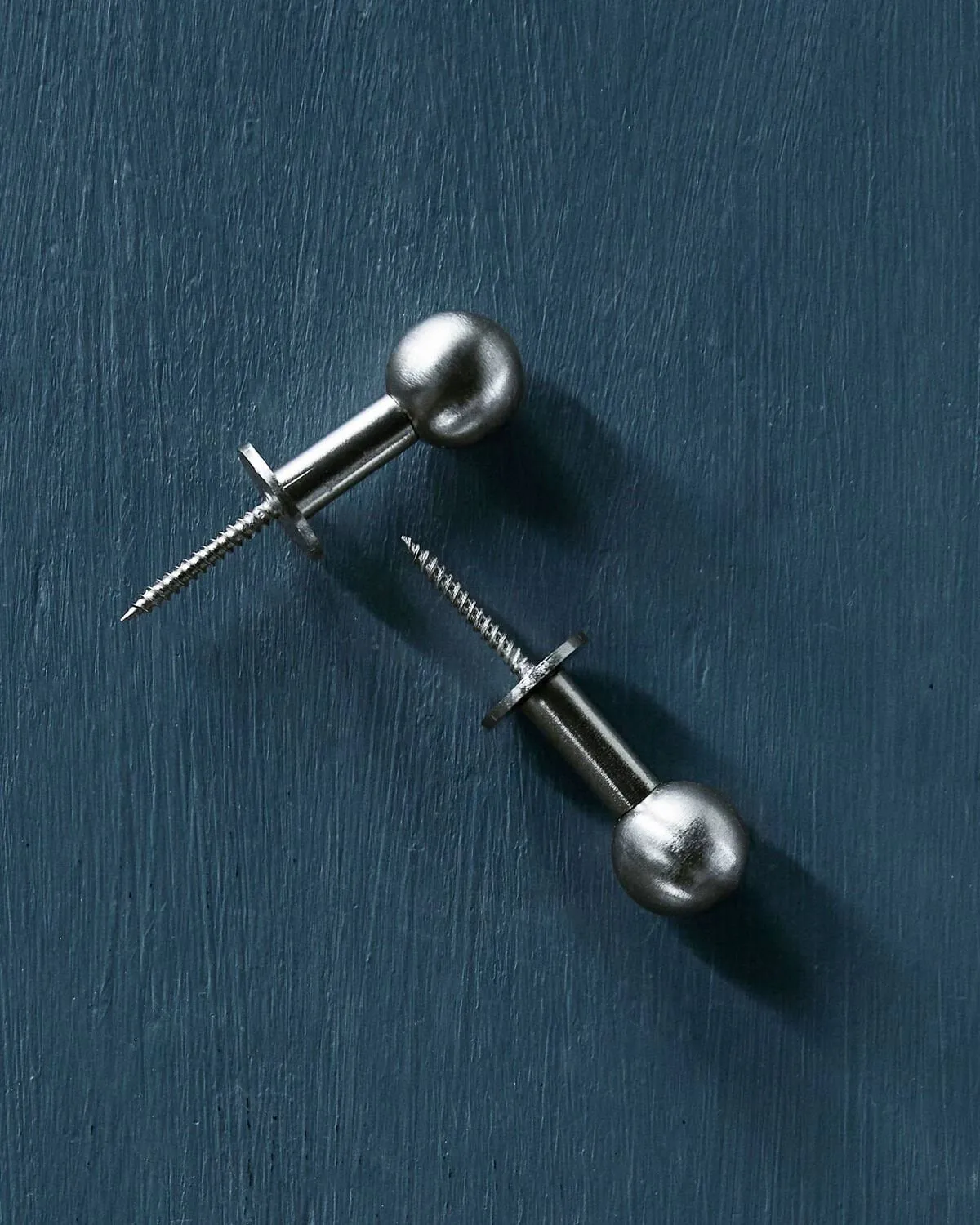 Ball haak 2-pack, Zilverkleurige afwerking, Ø4x2 cm House Doctor