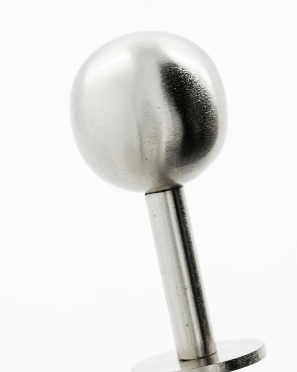 Ball haak 2-pack, Zilverkleurige afwerking, Ø8x4 cm House Doctor