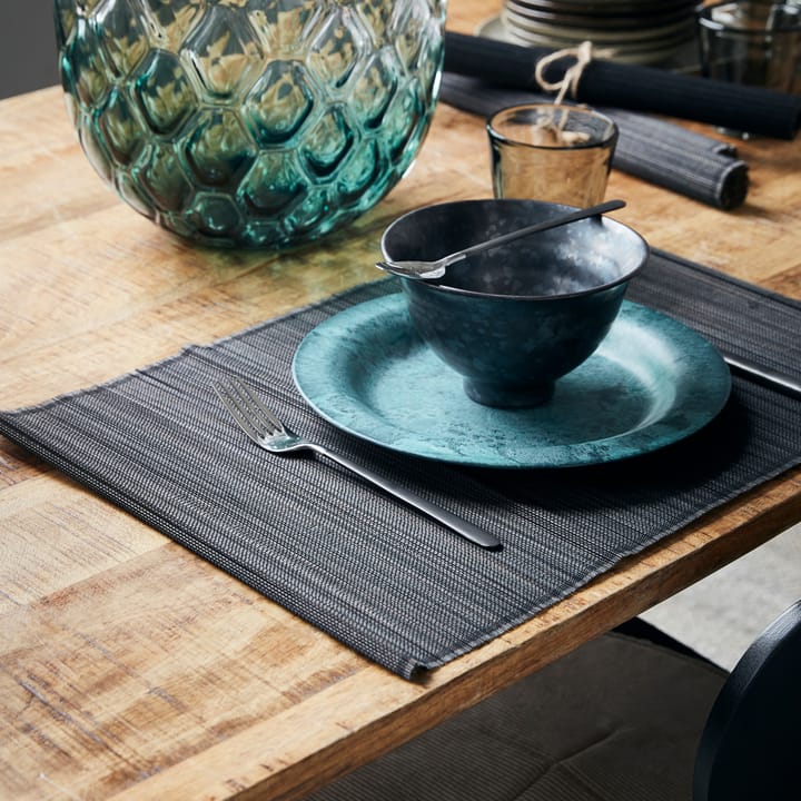 Bamb placemat 33x45 cm 4-pack, Zwart House Doctor