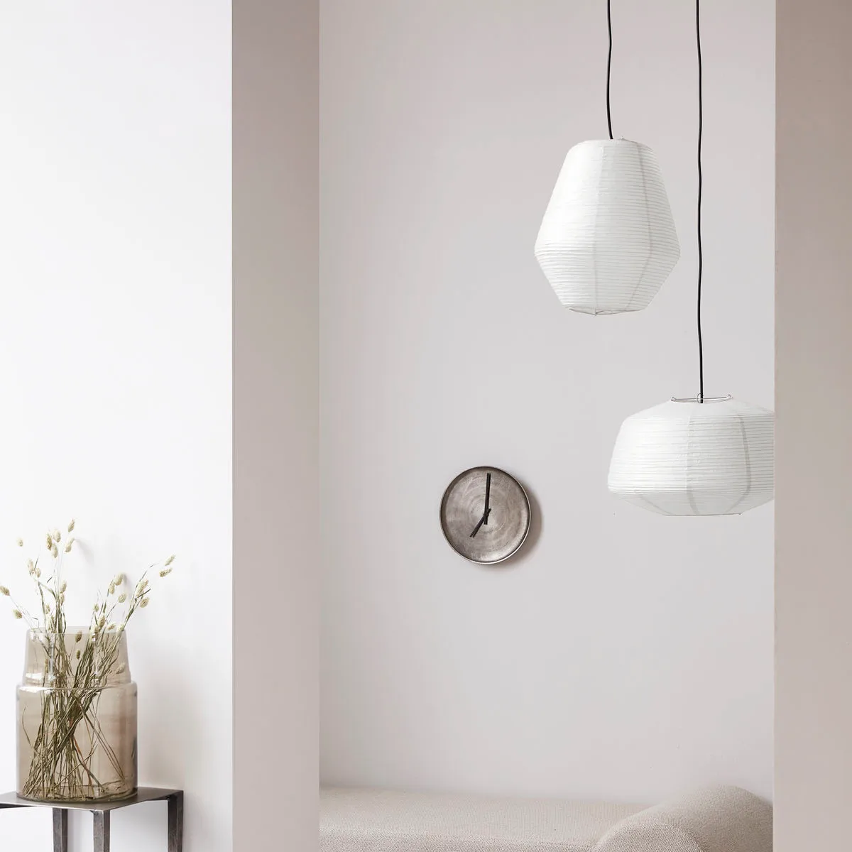 Bidar lampenkap Ø36 cm, Wit House Doctor