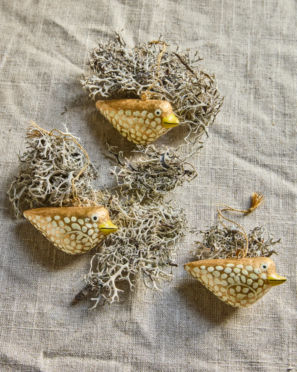 Bird paasornament 3-pack, Geel House Doctor