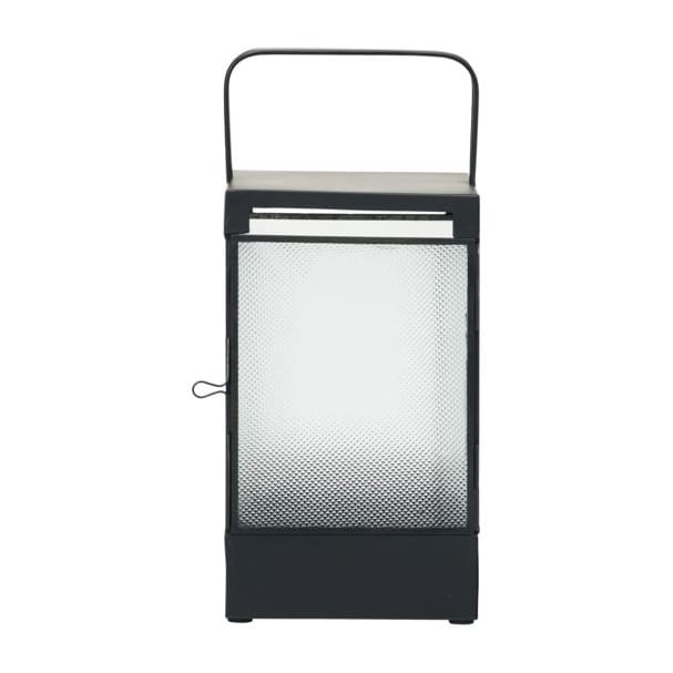 Blaze windlicht 25 cm, Zwart antiek House Doctor
