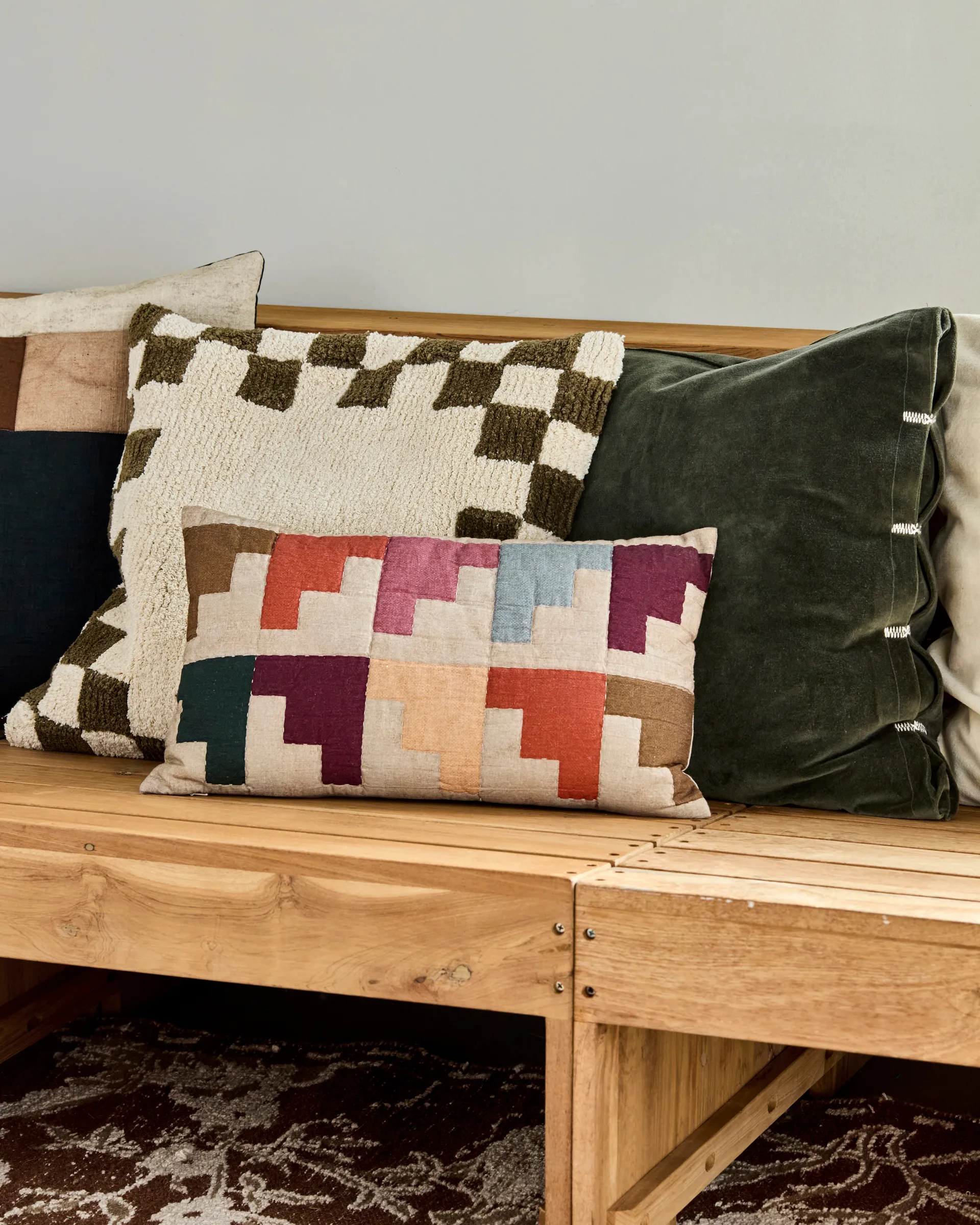 Block kussensloop 30x50 cm, Multi House Doctor