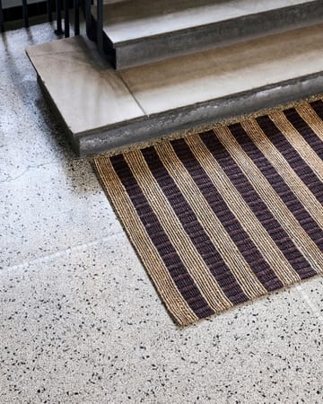 Block mat bruin-naturel - 85x130 cm - House Doctor