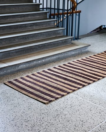 Block mat bruin-naturel - 90x300 cm - House Doctor