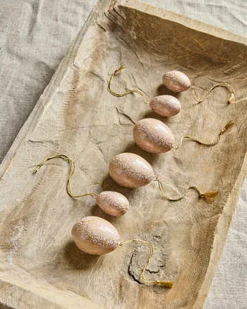 Bloom paaseieren 6-delig - Roze - House Doctor