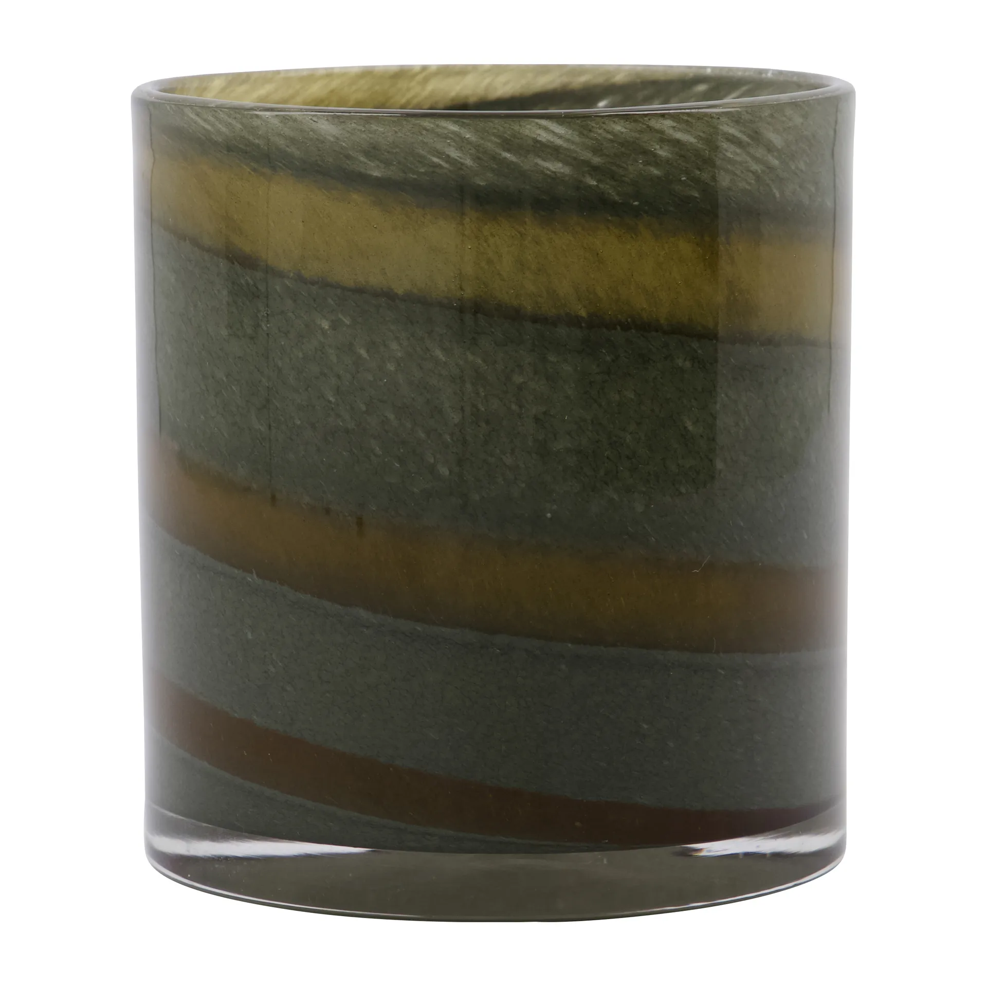 Blur waxinelichtjeshouder Ø9 cm, Bruin House Doctor