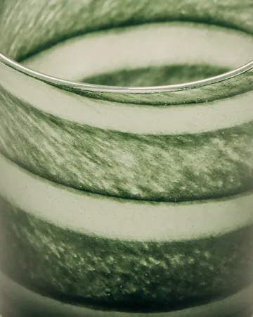 Blur waxinelichtjeshouder Ø9 cm - Groen - House Doctor