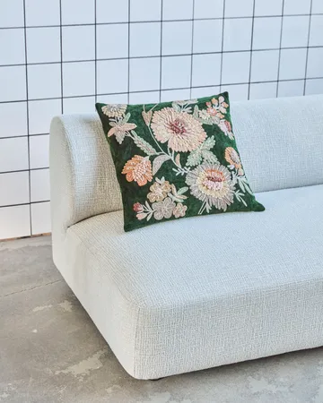 Bota kussensloop - Groen-roze, 50x50 cm - House Doctor